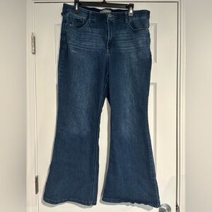 Wit and Wisdom Ab-solution boot cut jeans 16 petite